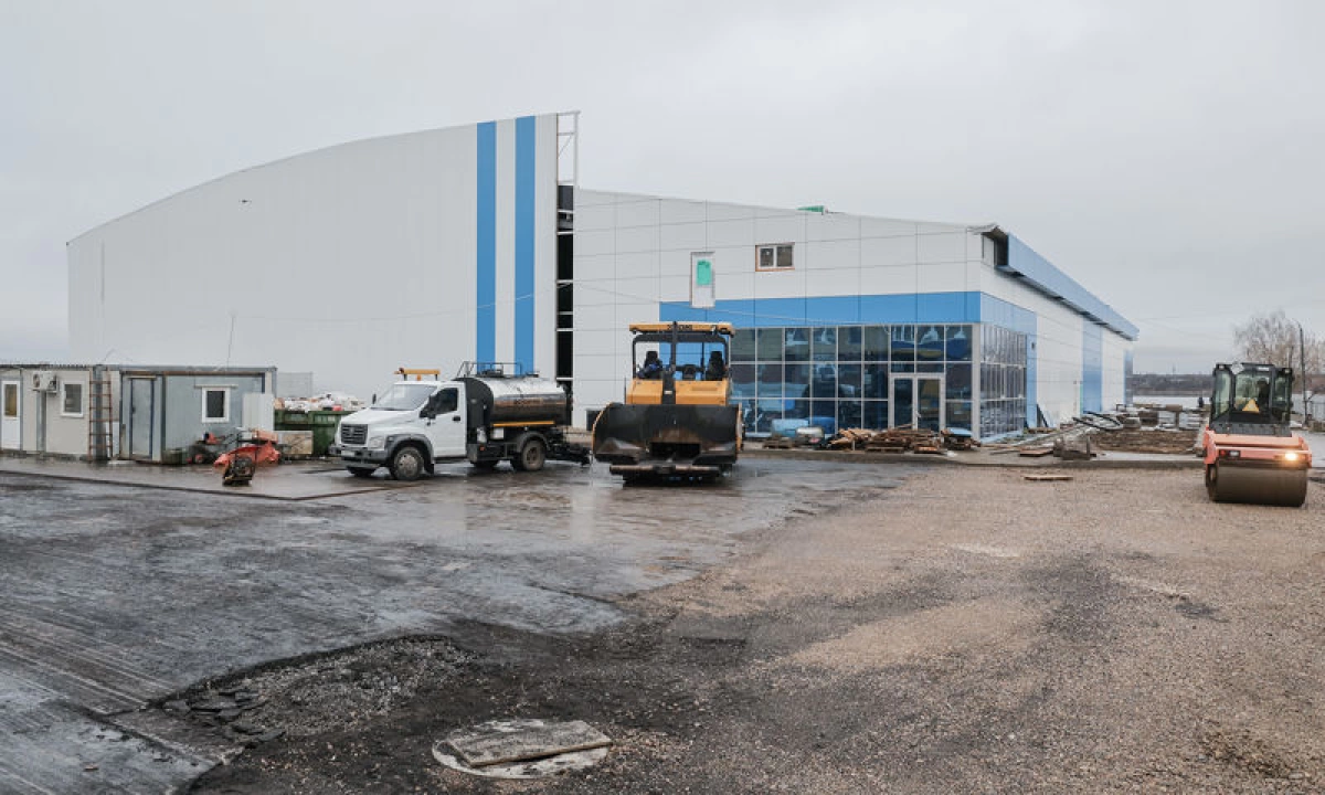 Ледовую арену в Тутаеве откроют в январе Ледовую арену в Тутаеве откроют в январе