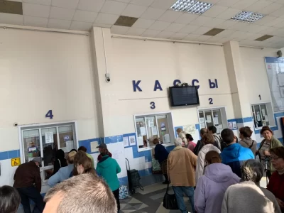 На Ярославском автовокзале критическая ситуация с очередями в выходные