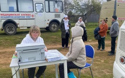 Более 13 тысяч жителей региона ежегодно пользуются помощью мобильных медицинских бригад 