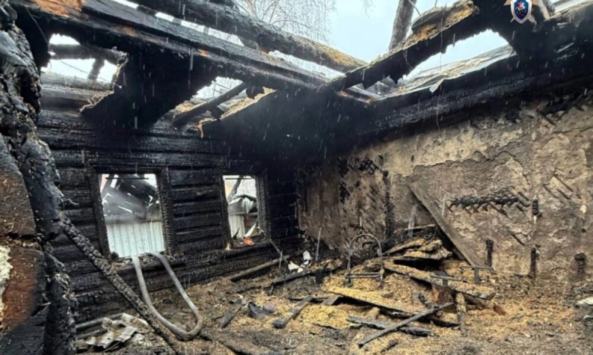 В Ярославле в горящем доме погибли мужчина и женщина