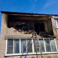 В Ярославской области cгорел балкон двухэтажного дома