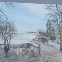 В Ярославле рядом с Тверицким пляжем строят необычный ресторанный комплекс