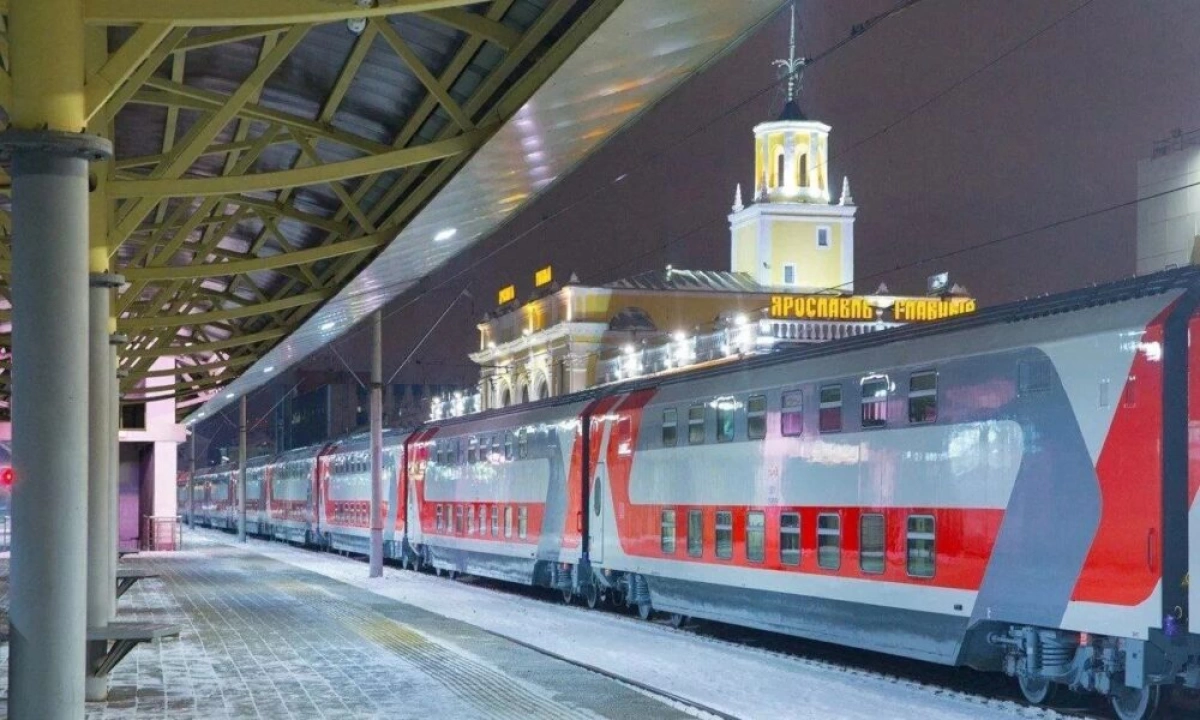 Из Ярославля в Петербург будут ходить двухэтажные поезда