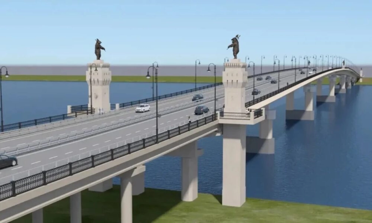 Медведи на постаментах в виде Знаменской башни украсят мост через Волгу в Ярославле Медведи на постаментах в виде Знаменской башни украсят мост через Волгу в Ярославле
