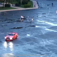 Ярославца задержали за дрифт на Советской площади