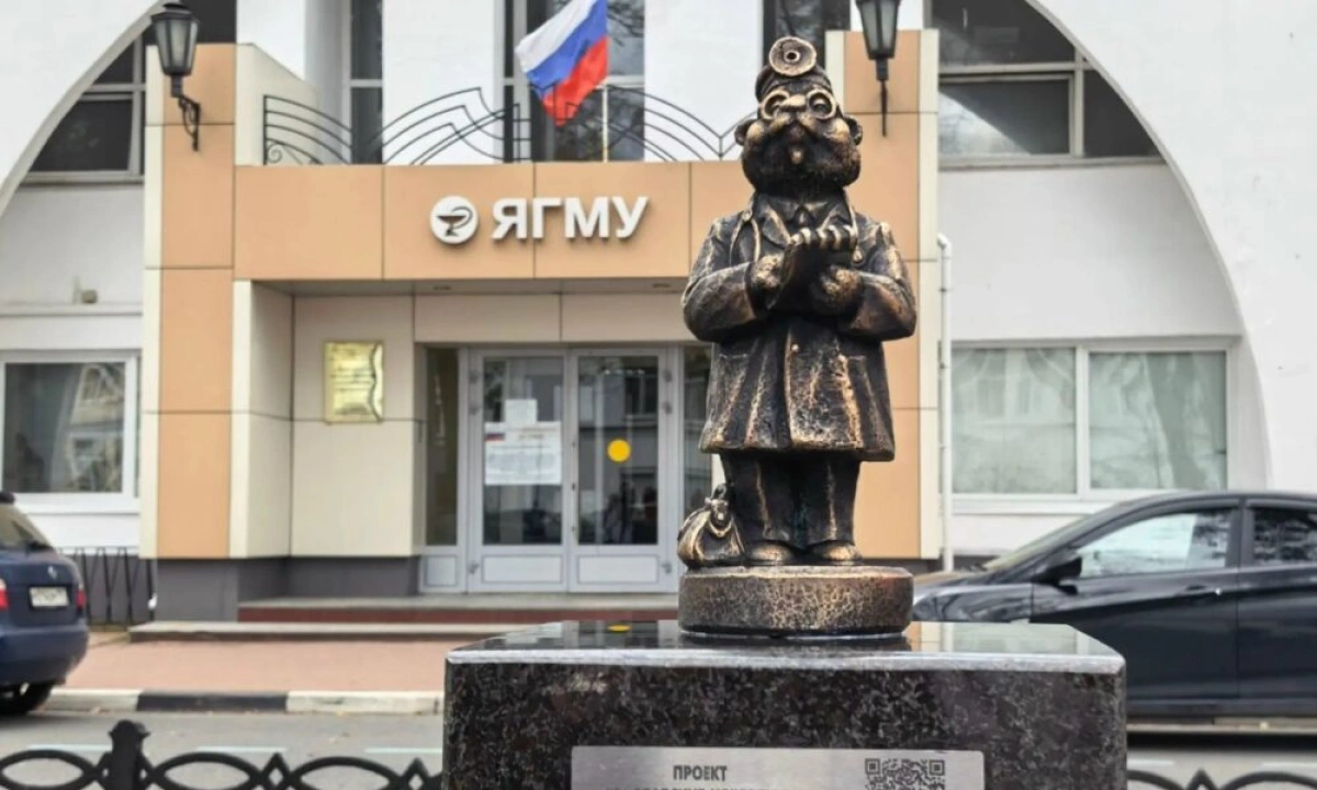 В Ярославле появился медведик-врач