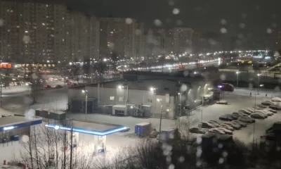 На Ярославль обрушился залп ледяного дождя