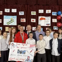 Олимпийский призёр Илья Буров встретился с гаврилов-ямскими школьниками