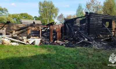В Ярославской области в сгоревшем доме погиб мужчина