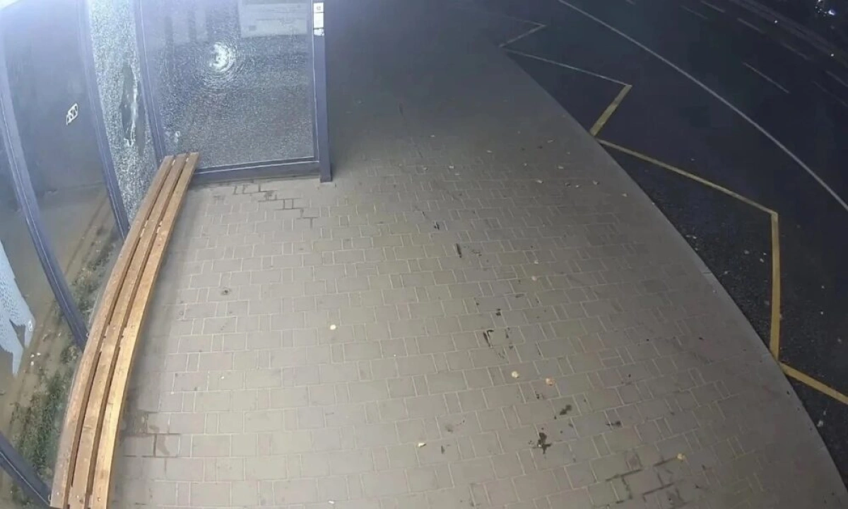 В Ярославле полиция ищет разгромившего остановку вандала В Ярославле полиция ищет разгромившего остановку вандала
