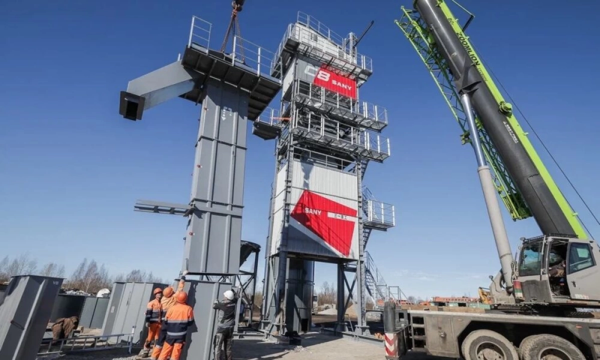 В Ярославской области строят асфальтовый завод-гигант В Ярославской области строят асфальтовый завод-гигант