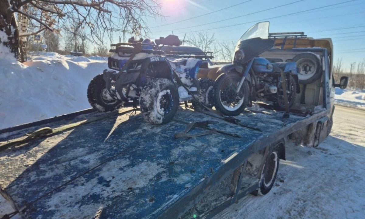 У ярославцев-любителей пьяной езды изъяли мотоцикл, квадроцикл и автомобиль&nbsp;