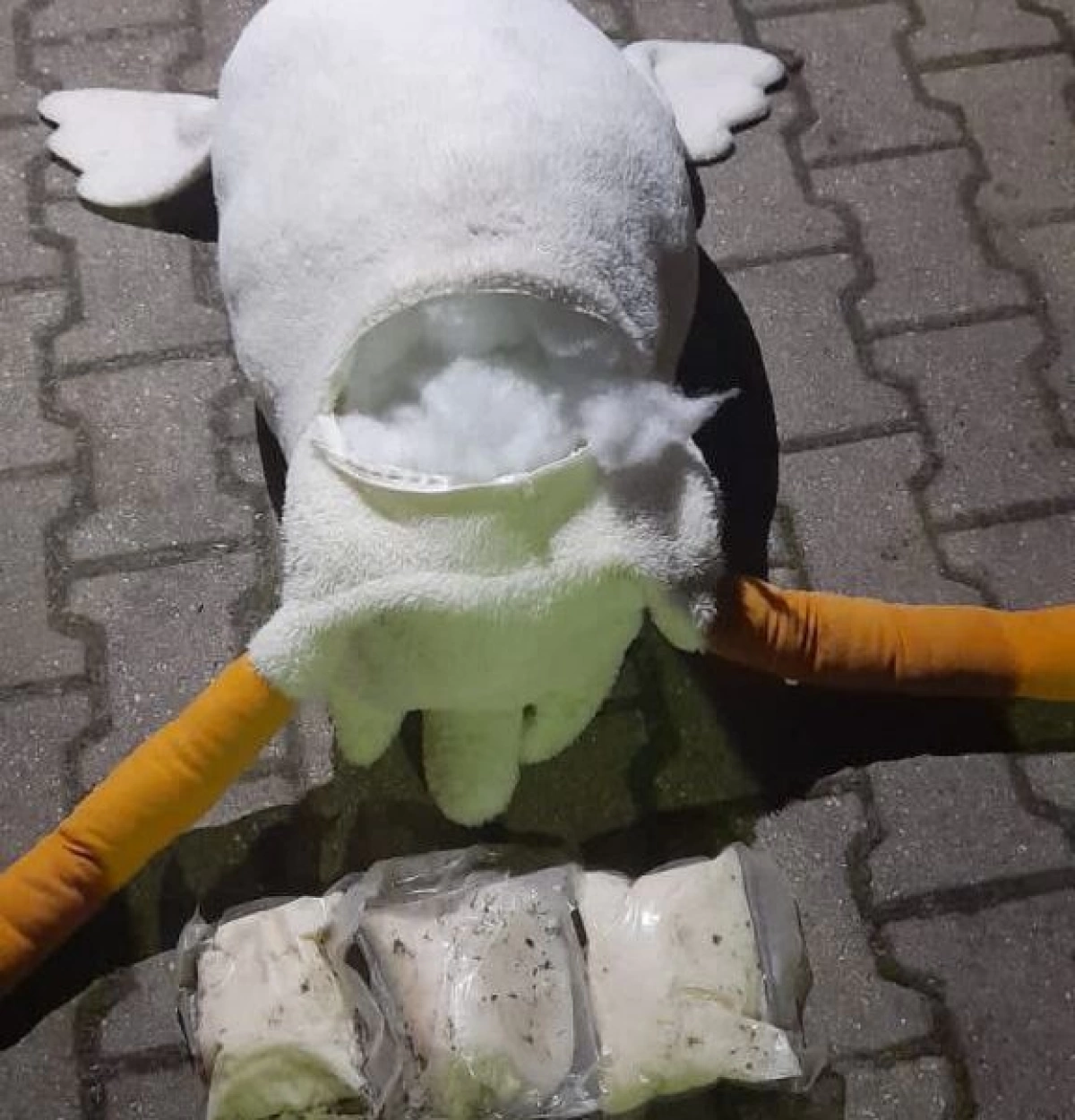 В Ярославле оперативниками изъято более килограмма наркотика, спрятанного в мягкой игрушке В Ярославле оперативниками изъято более килограмма наркотика, спрятанного в мягкой игрушке