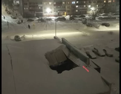 В Ярославской области под снегом обрушилась крыша сетевого магазина