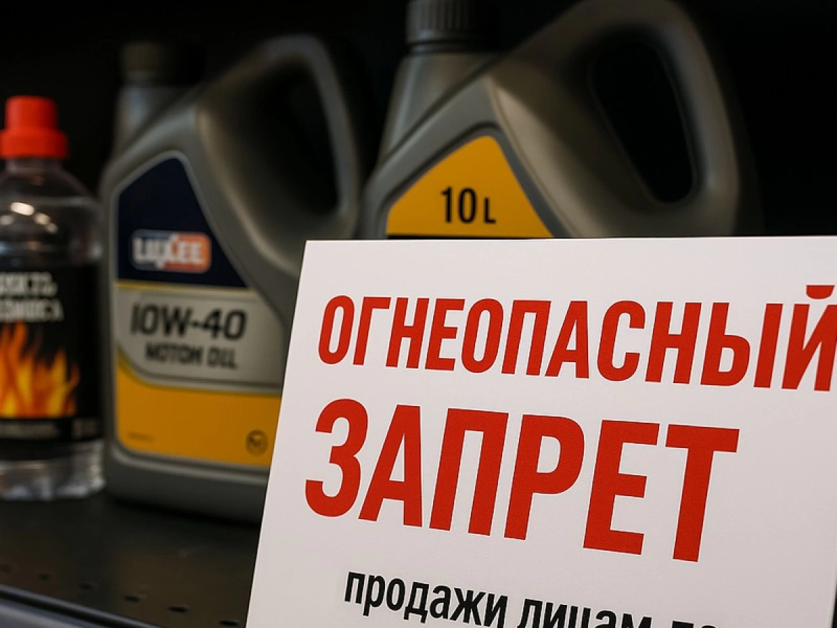 Ограничение продажи ГСМ несовершеннолетним направлено на повышение общественной безопасности в регио Ограничение продажи ГСМ несовершеннолетним направлено на повышение общественной безопасности в регио