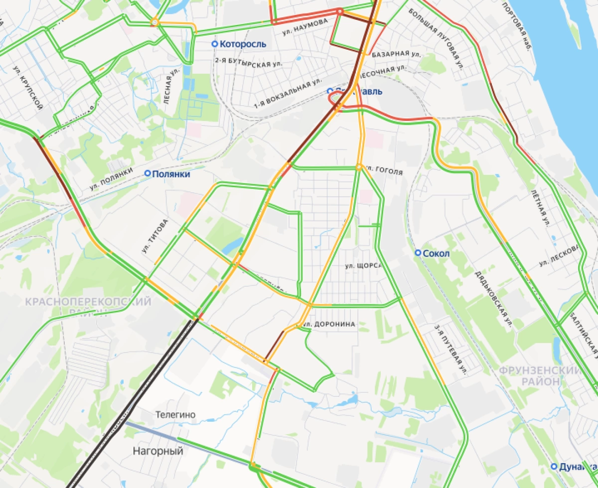 В Ярославле из-за перекрытия Московского проспекта меняют маршруты автобусов
