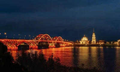 Подсветка Волжского моста в Рыбинске вышла в финал престижных конкурсов