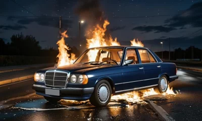 В Ярославле полицейские раскрыли поджог «Мерседеса»