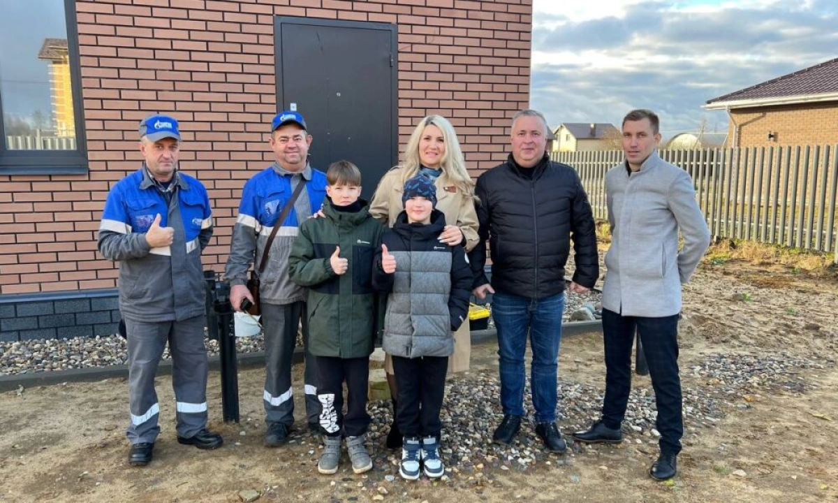 Дом участника СВО в Ярославском округе подключили к газу по программе догазификации Дом участника СВО в Ярославском округе подключили к газу по программе догазификации