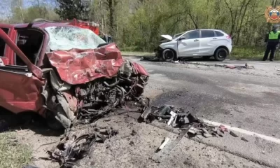 В Ярославской области три человека погибли в лобовом ДТП