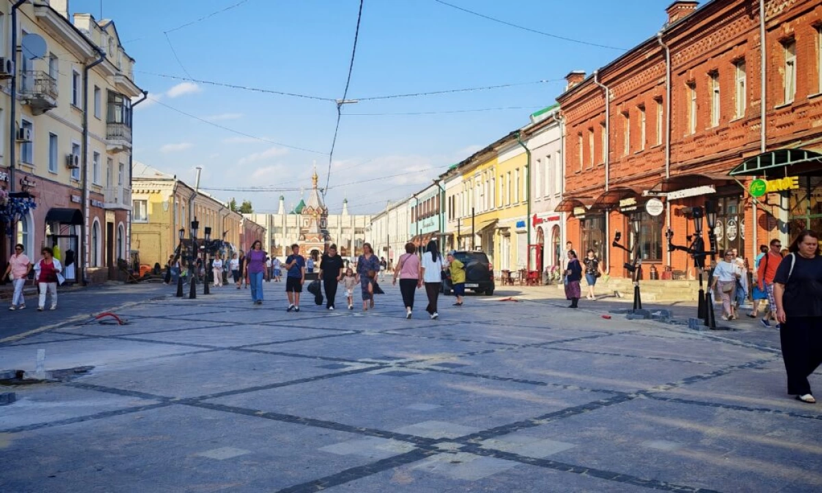 Пешеходный центр Ярославля озеленят и дополнят новыми объектами