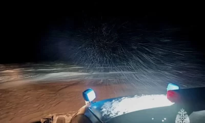 На Рыбинском море спасли заблудившегося в метель рыбака