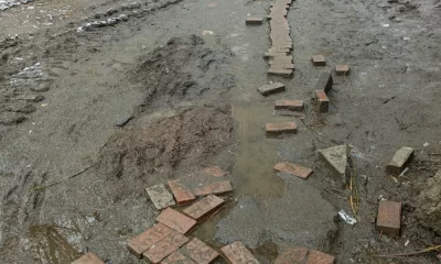 &laquo;Иностранные студенты фотографируют&raquo;: ярославцы пристыдили власти за тротуар из грязи