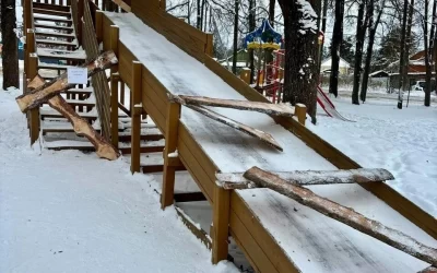 Окружной глава ответил возмущенным заколоченной горкой борисоглебцам