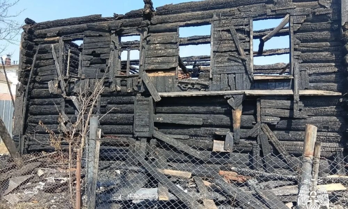 В деревне под Тутаевом сгорел жилой дом В деревне под Тутаевом сгорел жилой дом