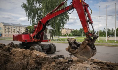 В Рыбинске при создании пешеходных зон обновляют тепловые сети