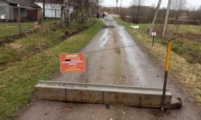 В Ярославской области жители поспорили из-за перекрытой дачниками дороги
