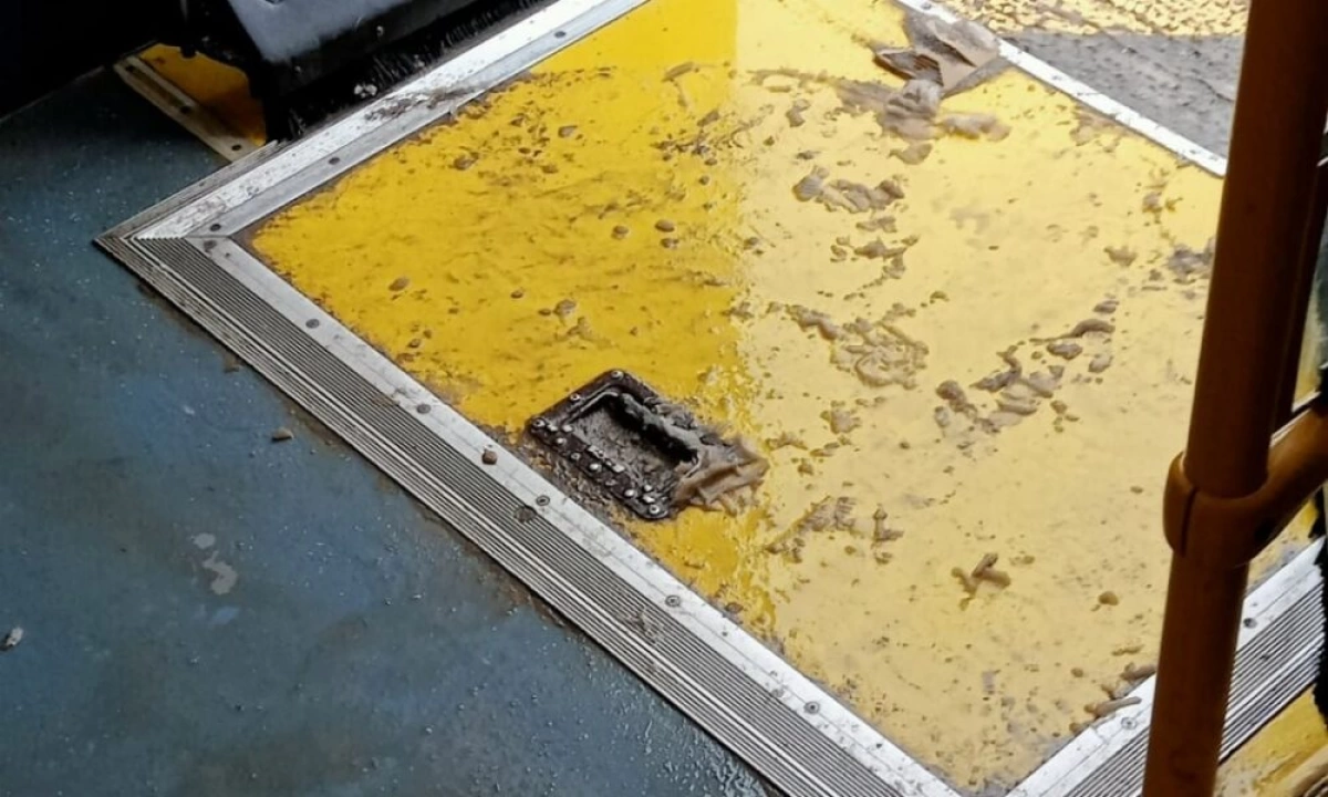 Ярославцы продолжают падать при входе в автобусы