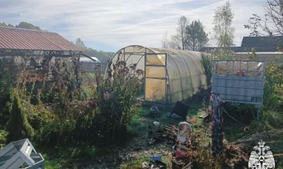 В Ярославской области сгорело частное подворье
