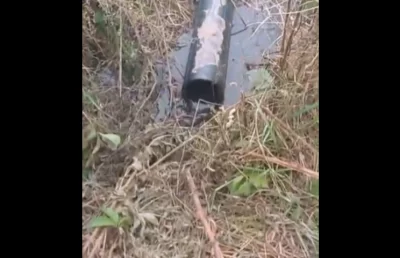 В Ярославской области жители сообщили о спрятанной под землю трубе с фекалиями