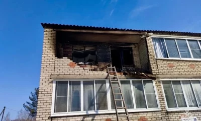 В Ярославской области cгорел балкон двухэтажного дома