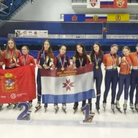 Всероссийские соревнования по конькобежному спорту прошли в Рыбинске