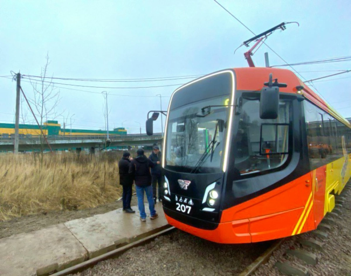 В Ярославле начали обкатку новых трамвайных путей до «РИО»