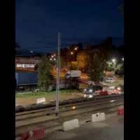 В Ярославле улица Чкалова превратилась в бассейн с глиняной жижей