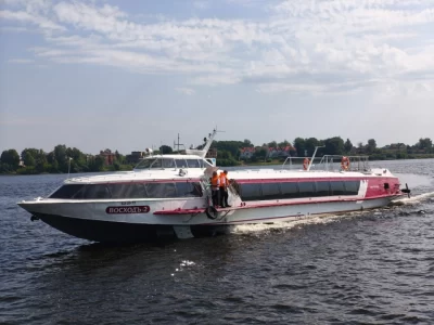 В Ярославской области меняется расписание скоростного судна «Восход»