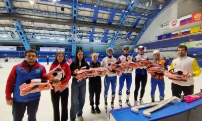 В Рыбинске разыгрывают награды областных соревнований по шорт-треку