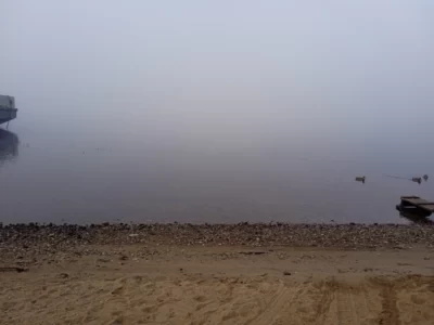 «Туманы»:  тутаевцы не смогли попасть на работу из-за отсутствия переправы