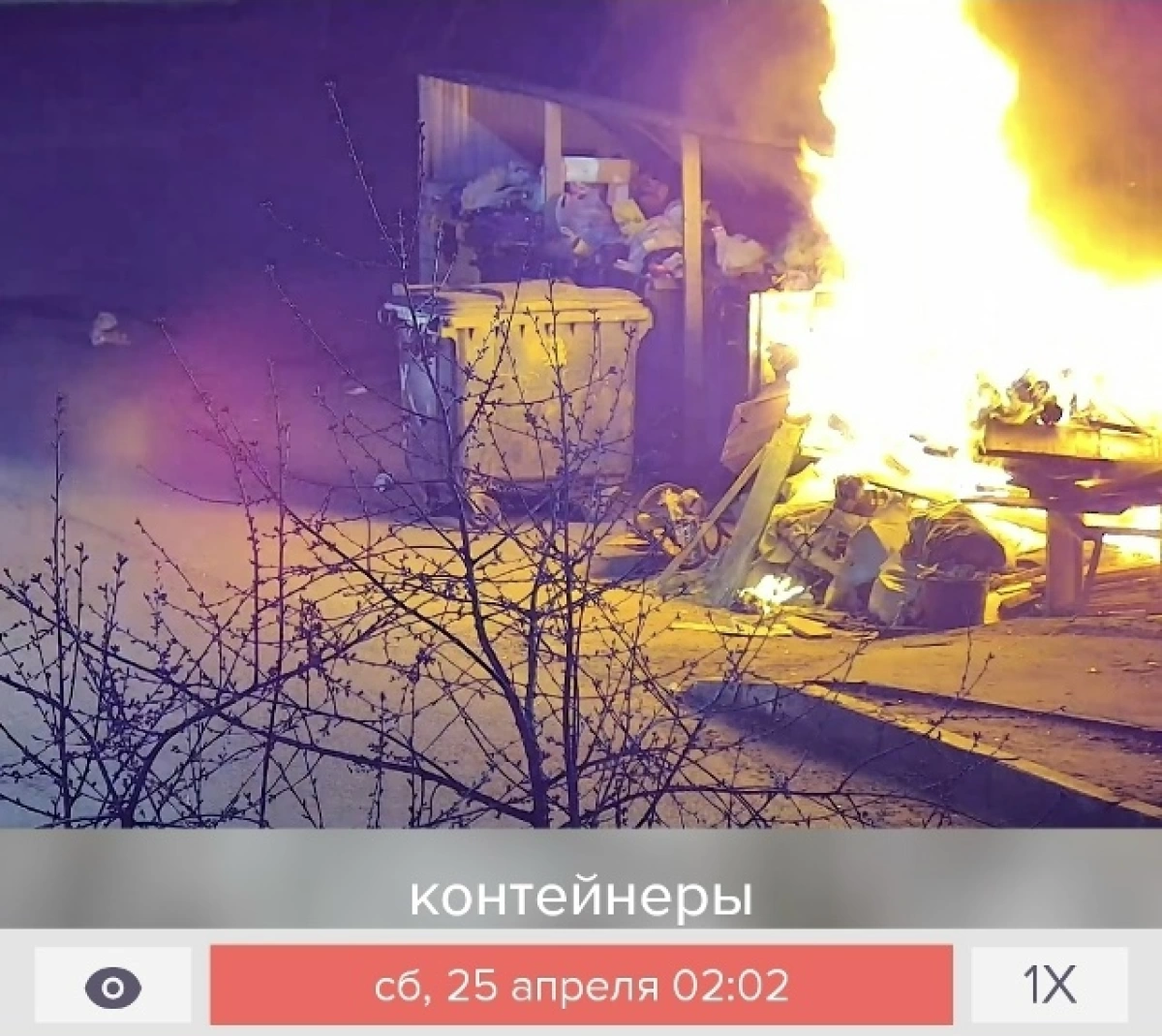 В Ярославле по Суздалке прогулялся поджигатель мусора