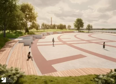 Амфитеатр на ярославской Стрелке возведет московский подрядчик