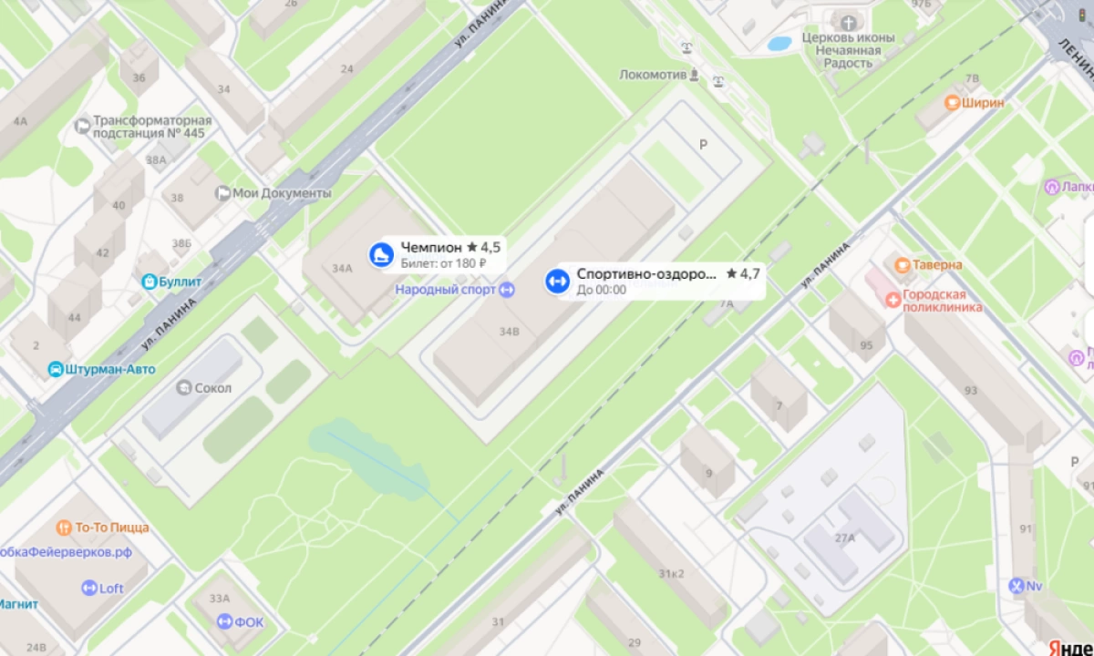 В Ярославле брагинцам построят спорткомплекс на улице Панина