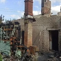 Крупный пожар уничтожил дом в Ярославской области