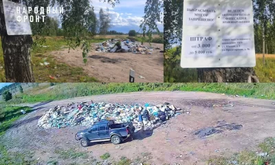 Свалка у села Диево-Городище ликвидирована после обращения в Народный фронт