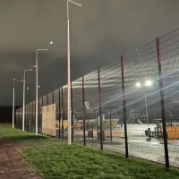 В Ярославле уличную баскетбольную площадку закрыли на цепь