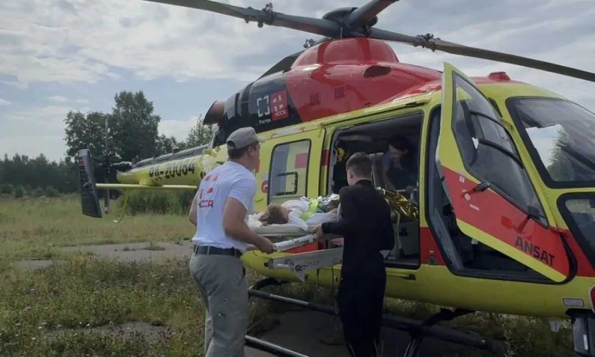Пострадавшую в страшном пожаре пятилетнюю девочку доставили из Ярославля в Нижний Новгород