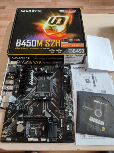 Материнская плата Gigabyte B450M S2H AM4