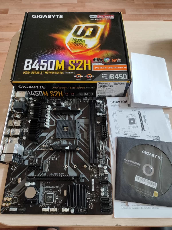 Материнская плата Gigabyte B450M S2H AM4